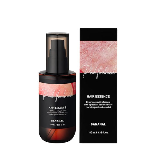 Perfumed Hair Oil & Serum 2-in-1 – Korean Essence Oil for Frizzy, Dry, Damaged Hair & Glass Hair Shine – Argan Oil & Amino Acids – Sulfate & Paraben-Free – White Floral Musk, 100ml / 3.38 fl oz