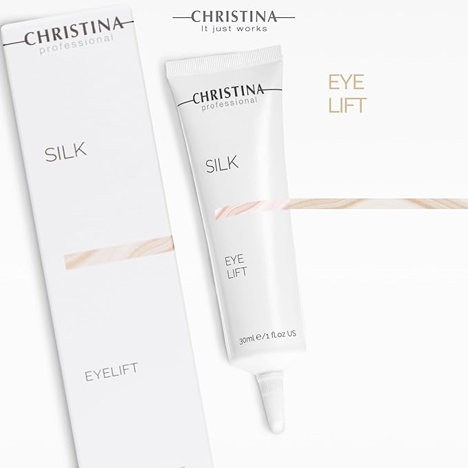 -CHRISTINA- Silk Eyelift Cream | Under Eye Cream Revitalizes, Smoothes, and Combats Aging with Enhanced Microcirculation | For Normal And Dry Skin 30ml