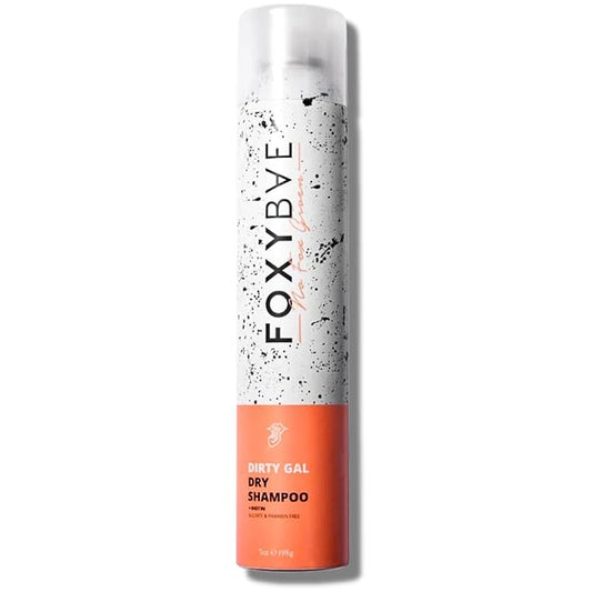 FoxyBae Volumizing Dry Shampoo Spray for Women - With Biotin for Hair Growth - For Dark, Brunette & Blonde Hair - Refreshing & Non-Toxic