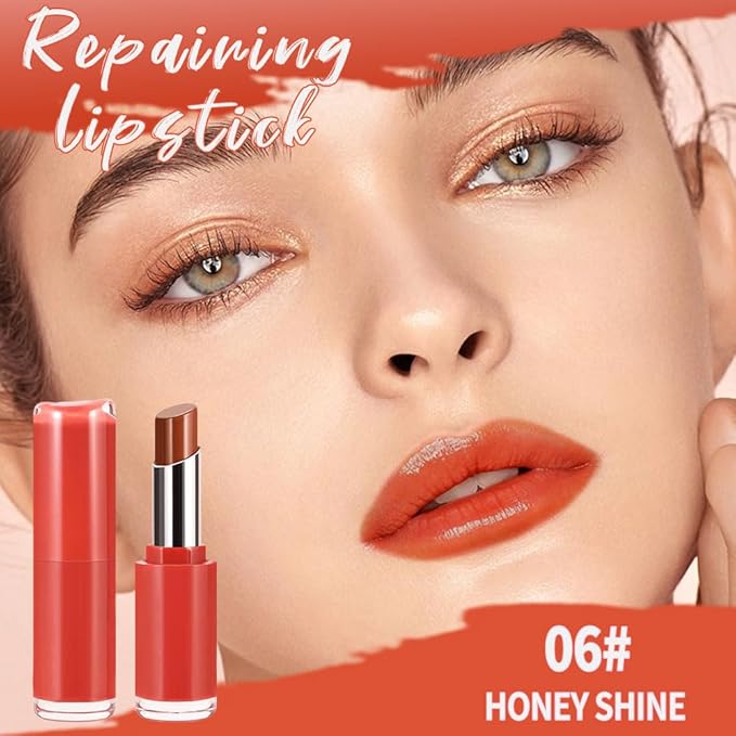 Matte Creamy Lipstick for Women, Long Lasting Waterproof Velvet Lipstick, Lip Stick Crayon Buildable Blendable Creamy Color, Moisturizing Longwear Lip Makeup 06#