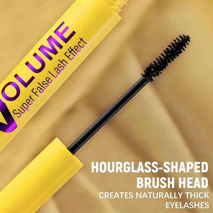 Bubble Mascara, Well-Defined Lashes And Enhances The Natural Look, Waterproof, Smudge-Proof, Waterproofcan Be Layered To Boost Curl (2PCS)