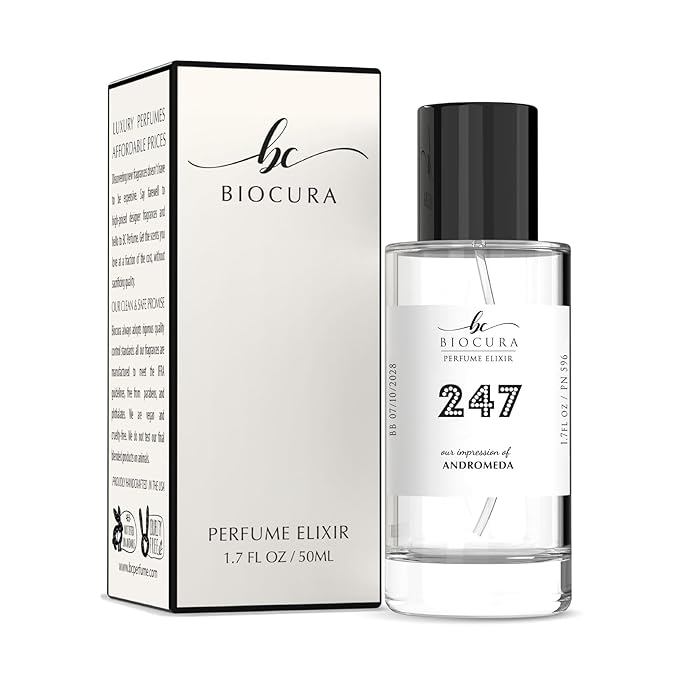 BC Perfume 247 Inspired by Tiziana T Andromeda For Women & Men Replica Fragrance Dupes Eau de Parfum Spray Bottle 1.7 Fl Oz/50ml-X1