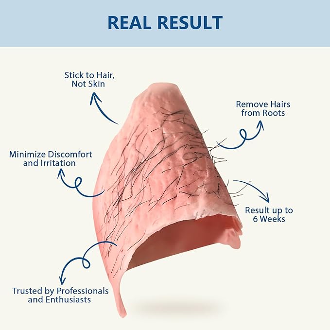 Hard Wax Beads, Yovanpur 10.5oz Waxing Beans for Hair Removal, Brazilian, Bikini, Face, Eyebrows, Underarms, Chest, Back, Legs, Wax Refill for Women & Men, Pack of 3