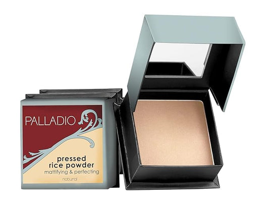 Palladio, Pressed Rice Powder, Natural, 0.26 Ounce