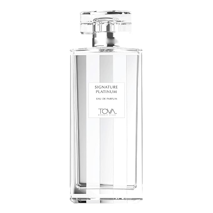 Tova Signature Platinum Stripe Design Eau De Parfum Spray 3.4 Oz