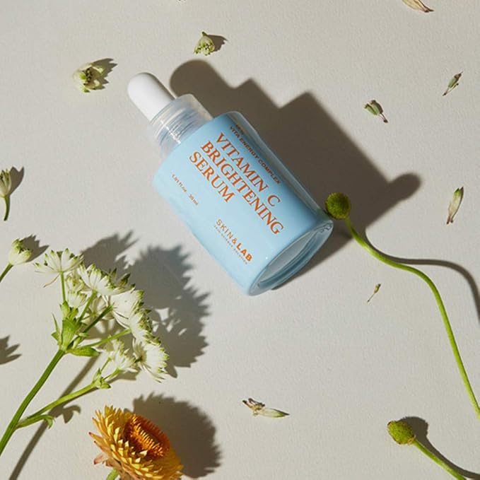 [SKIN&LAB] Vitamin C Serum for Face with Hyaluronic Acid and Niacinamide | Korean Skincare (1.01 fl oz)