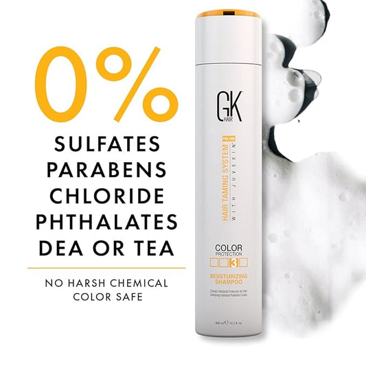 Moisturizing Shampoo For Dry And Frizzy Hair - Sulfate And Paraben Free