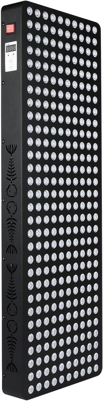 Red Light Therapy Panel Full Body Device, Infrared Light Therapy for Body, 300 LEDs, Dual Chip Clinical Grade LED Red Near Infrared Light Therapy Panel for Body Relaxation & Health