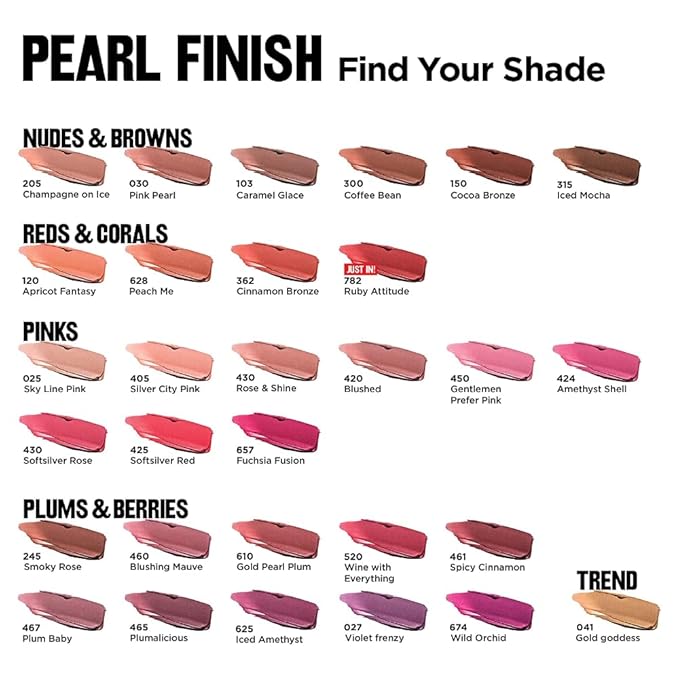 Revlon Super Lustrous Lipstick - Mauvy Night 473 - Pack of 3