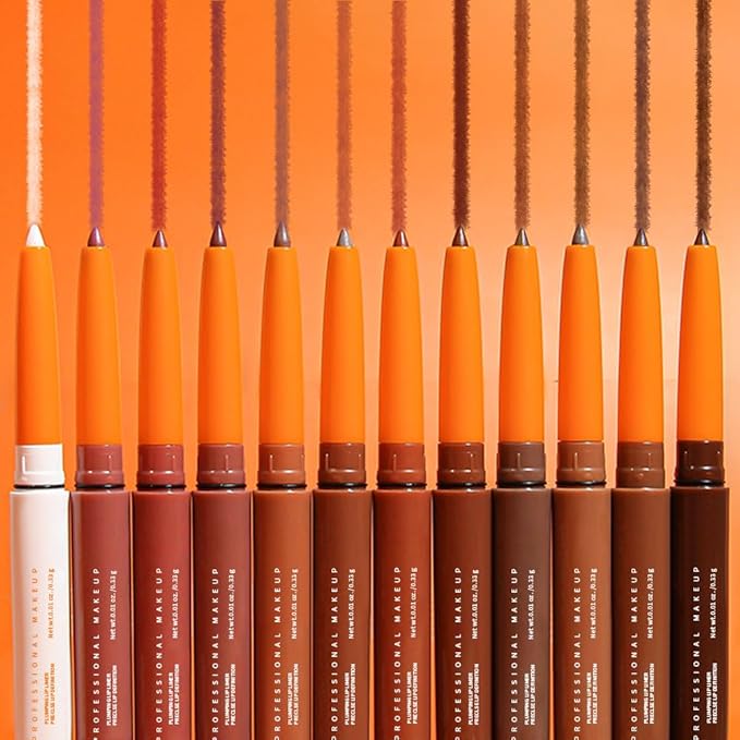Retractable Lip Liner Pencil for Shaping & Sculpting Lips,Creamy Matte Gel Crayon Lip Liner Pencil delineador de labios,Long Lasting Waterproof Lipstick LipLiner (07#, 1 Count (Pack of 1))