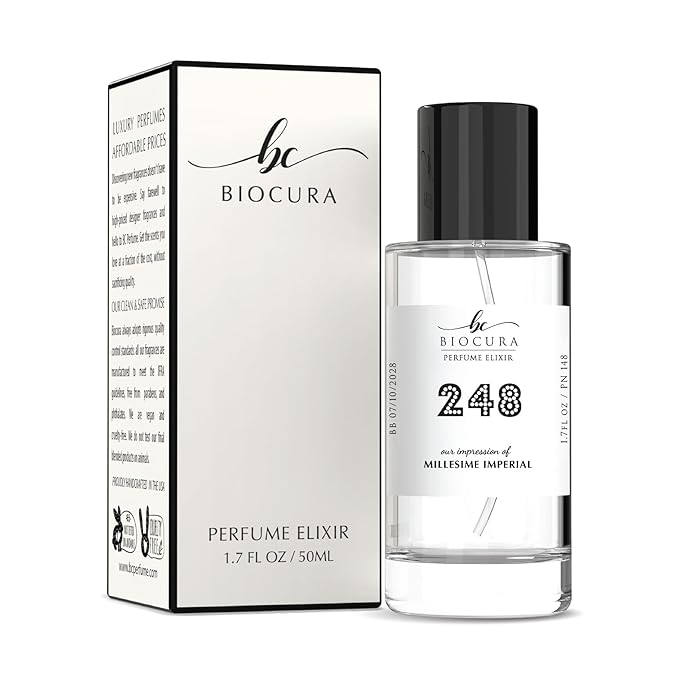 BC Perfume 248 Inspired by Millesime Imperial For Women & Men Replica Fragrance Dupes Eau de Parfum Spray Bottle 1.7 Fl Oz/50ml-X1