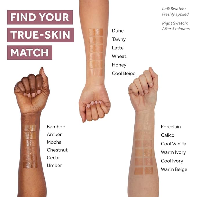 No7 Restore & Renew Multi Action Serum Foundation - Cool Vanilla - Liquid Foundation Makeup with Vitamin C, Vitamin E & Collagen for Face - Beauty Skin Serum Formula with Medium Coverage (30ml)