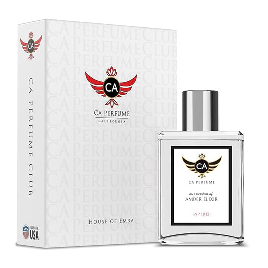 CA Perfume Impression of Amber Elixir for Women & Men Eau De Parfum Spray Long Lasting Oriental Perfume (1.7 Fl Oz / 50ml)