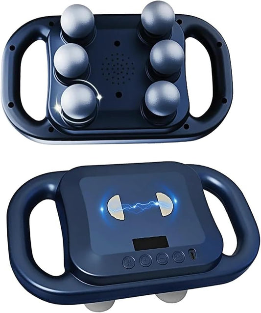 Belovedone Massage Gun, 6 Head Percussion Massage Guns, Deep Tissue Muscle Massagers, Electric Massager Tool for Legs, Arms, Waist, Back, Buttocks