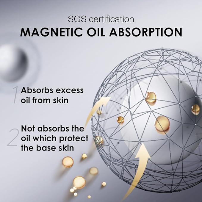 CARSLAN Waterproof Face Pressed Powder Compact, 24H Longlasting Oil Control Pressed Setting Powder Talc-Free Makeup, Shine Free, Poreless, Smooth, 03 Light Purple for dry&com skin (0.28Oz)