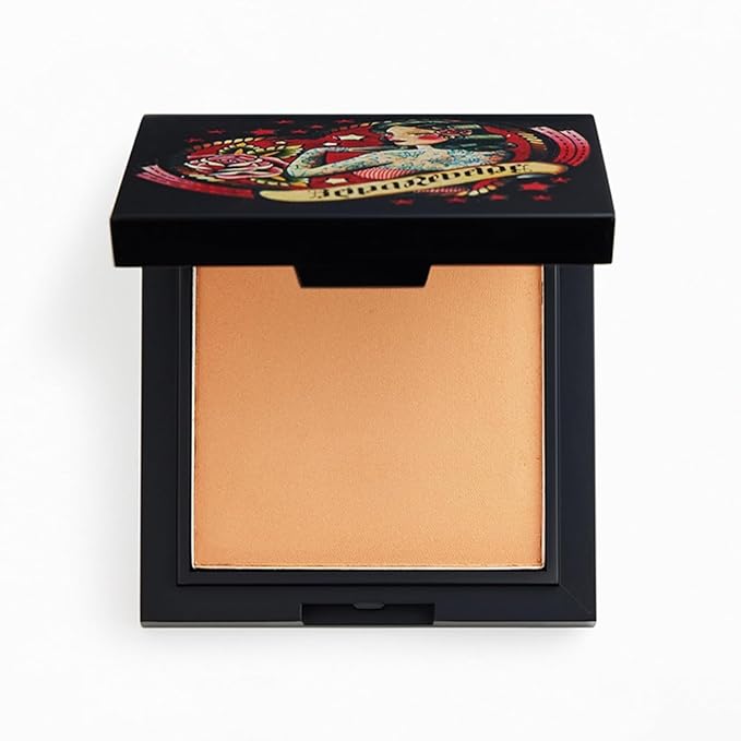 REINA REBELDE Cafecito On Your Face Finishing Powder | Enriched with Avocado and Rose Oil | Long-Lasting | Setting Powder with Matte Finish | Cruelty Free and Vegan latte shade