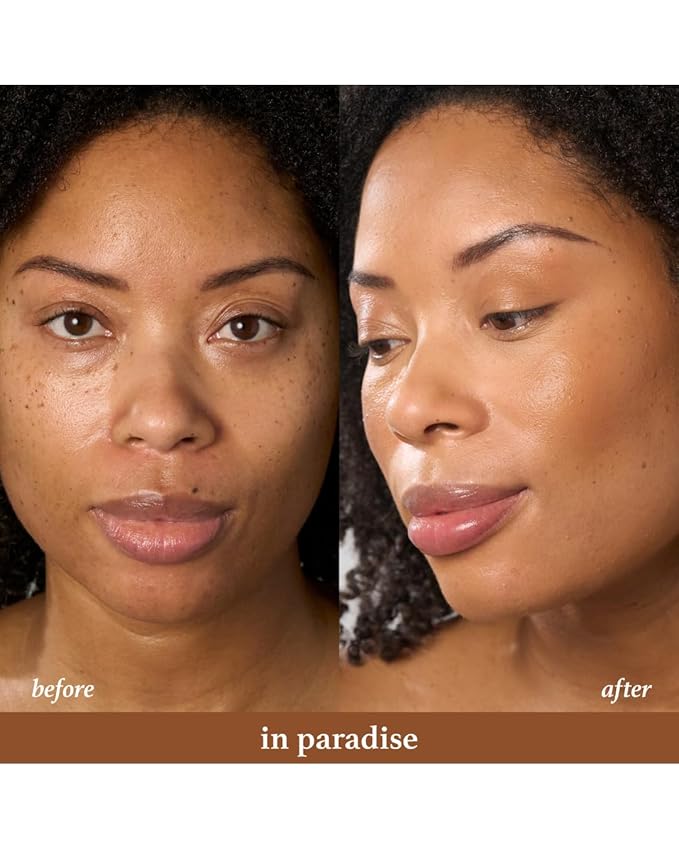 Skip The Brush Contour Duo - Cream to Powder Multi-Purpose Makeup Sticks - Pigmented, Buildable Color for Eyes, Cheeks, and Lips - Desert Rose + In Paradise