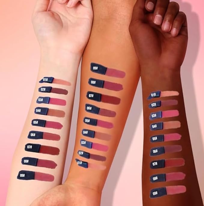 Lip Stain - Wipe-Off & Peel Off Lip Color | Waterproof, Long Lasting, Transfer-Resistant, Smudge-Proof Lip Tint | Easy Wipe Finish, High Pigment | All-Day Vibrant Kiss-Proof Lip Stain, dusty rose