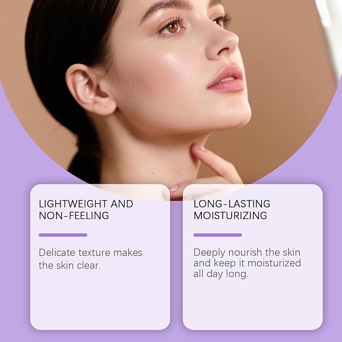 Aesthetic BB Cream, Lightweight Tinted Moisturizer with Medium Coverage, Oil-Control Blemish Balm, Long-Lasting Foundation Makeup Base for Oily/Combination Skin, Korean Makeup, 1.23oz (Ivory White)