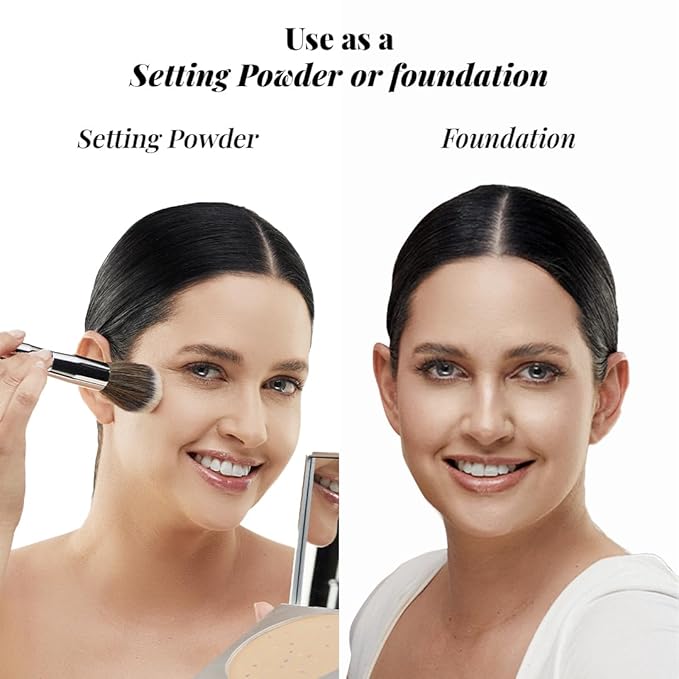 Magic Minerals by Jerome Alexander Jumbo Size Mineral Powder Foundation with Color Correctors, Antioxidant Skincare Formula (Light)