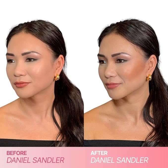 Daniel Sandler Watercolor Liquid Blush — Buildable, Blendable & Long-Lasting Liquid Blush for Cheeks, Lips, & Eyes — Lightweight & Water Resistant — For All Skin Types — Gentle