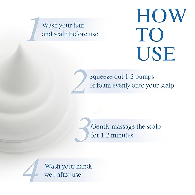 5% Minoxidil Foam for Men Hair and Beard Regrowth, Dermatologist-Recommended Lightweight Topical Solution, Thicker Fuller Hair Growth Treatment (60ml/2.11fl.oz)