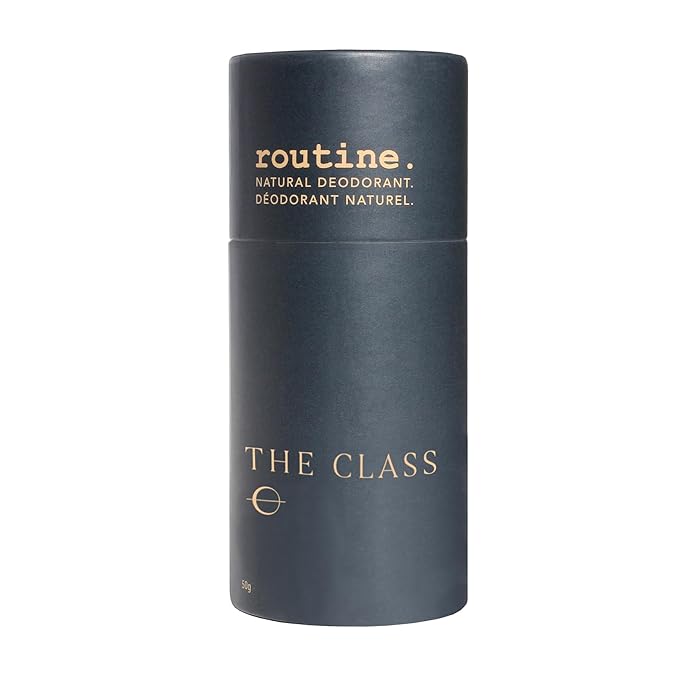 Routine Natural Deodorant The Class Deo Stick | 1.7 Fluid Oz. Natural Deodorant Aluminum Free Natural Deodorant For Women & Men | (Stick Formula)