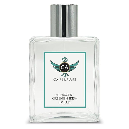 CA Perfume Impression of Greenish Irish Tweed for Men Woody Floral Musk Scent Long Lasting Cologne for Men Signature Scent for Day and Night Wear 3.4 Fl Oz 100ml