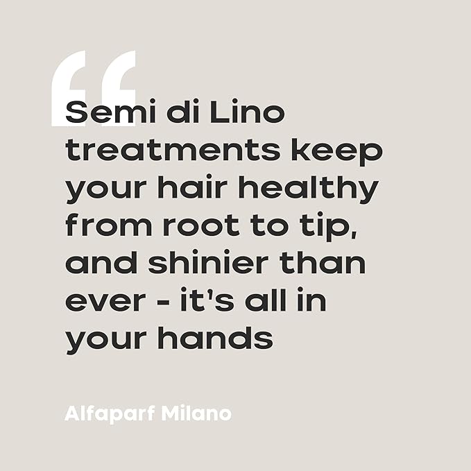 Alfaparf Milano Semi di Lino Sublime Cristalli Liquidi Hair Oil with Heat Protection - Smoothing Hair Serum with Frizz Control - Hair Shine Serum with Vitamin E & Color Fix Complex (0.51 Fl Oz)