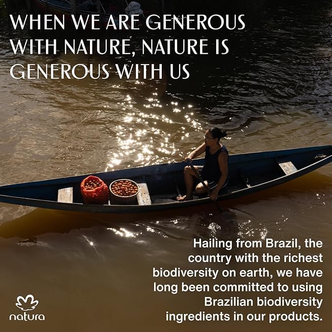 Natura - Ekos Ryo Chuva Eau de Toilette Aquatic Citrus Unisex Fragrance 75ml - Inspired by The Amazonian Rivers - Notes of Mandarin, River & Rain, Jasmine Sambac, Rose, Vetiver & Musk