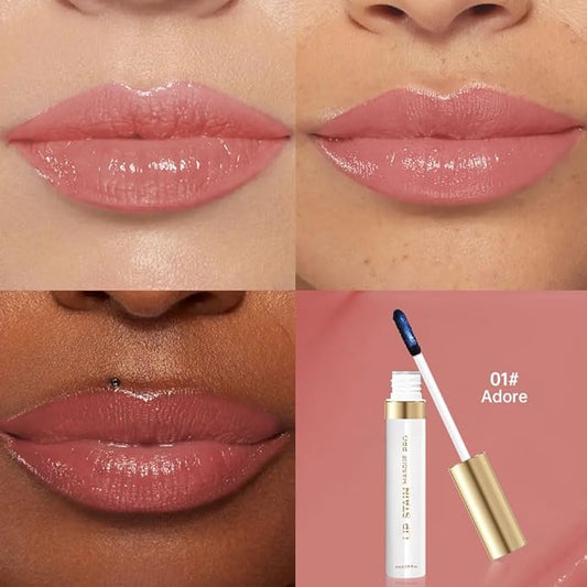 Lip Stain - Wipe-Off & Peel Off Lip Color | Waterproof, Long Lasting, Transfer-Resistant, Smudge-Proof Lip Tint | Easy Wipe Finish, High Pigment | All-Day Vibrant Kiss-Proof Lip Stain, Warm Terracotta