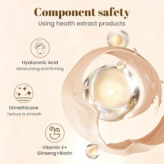 Drkicsy Mushroom Head Air Cushion CC Cream, Cushion Foundation Concealer for Older Women, Full Coverage BB Cream Foundation Skin Tone Corrector Makeup (Natural)