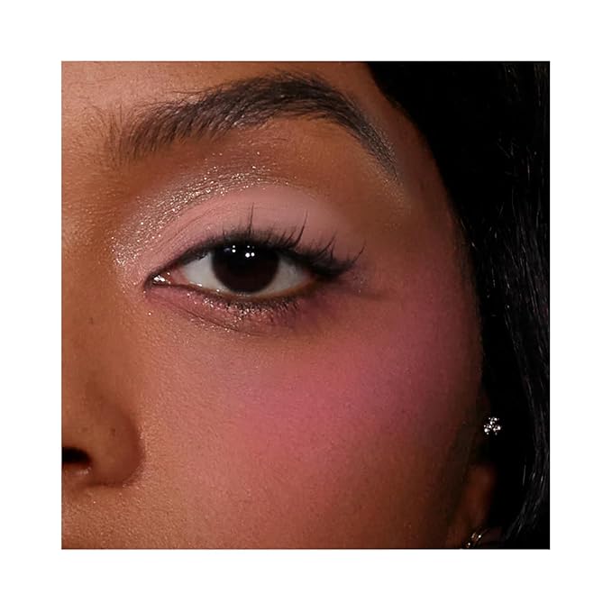 Flower Knows Midsummer Fairytales Velvet Blush,Fushia Matte Finish,Buildable & Blendable Powder Blush for cheeks,Highly Pigmented,Natural Flush for All Skin Tones(02 Dreaming Butterfly,5g)