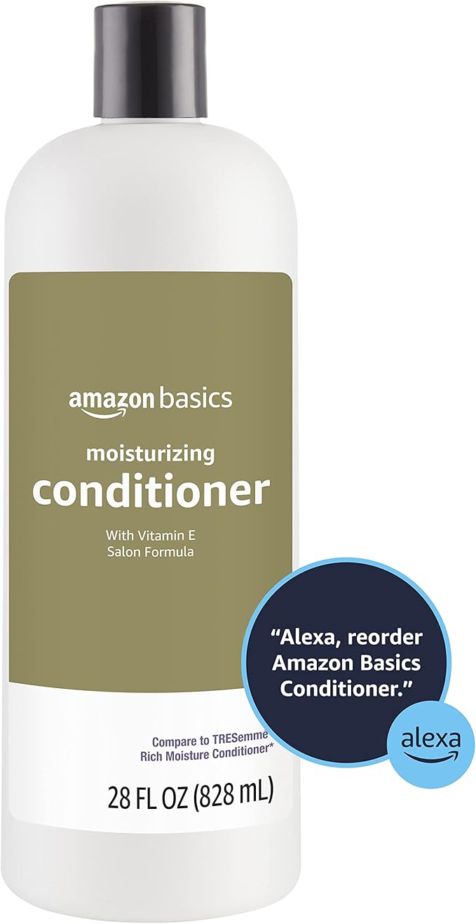 Amazon Basics Moisture Rich Conditioner, 28 Fluid Ounce