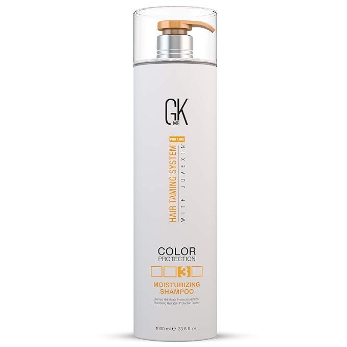 GK HAIR Sulfate-Free Moisturizing Shampoo for Women Deep Conditioning Hair Mask with Keratin and Argan Oil Frizz Control Hydrate Treatment for Dry Color-Treated Damaged Hair – 33.8 Ounce