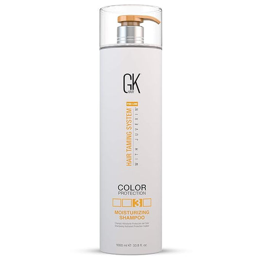 GK HAIR Sulfate-Free Moisturizing Shampoo for Women Deep Conditioning Hair Mask with Keratin and Argan Oil Frizz Control Hydrate Treatment for Dry Color-Treated Damaged Hair – 33.8 Ounce