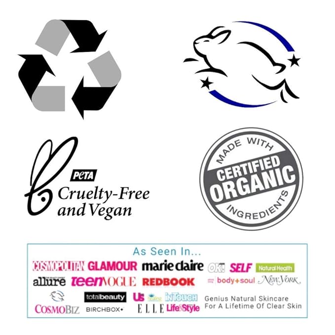 ZENMED Facial Cleansing Gel 6 oz for Women and Men - All-in-One Cleanser Face Wash | Hydrating Cleanser & Gel for Sensitive Skin | Natural, Organic Facial Wash - USA Made