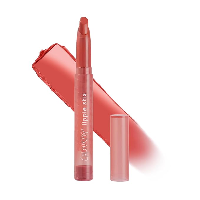 ColourPop Lippie Stix - Long-Lasting Matte Lipstick Formulated with Vitamin E & Shea Butter for All Day Moisture - Richly Pigmented Dusty Coral Lipstick - Paraben and Sulfate Free - Topanga (0.4 oz)