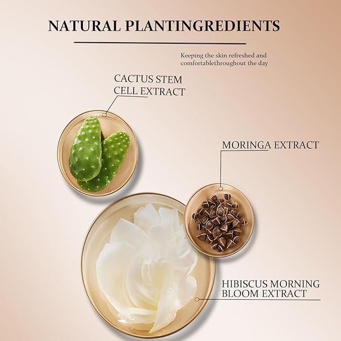 Medium/Light Spectrum-Color Changing Foundation 4 in 1 -with SPF 50+,Hydrating Longwearing & Waterproof，Makeup Care (Medium Spectrum -Gold Lid- for people with fair skin, 1.2oz)