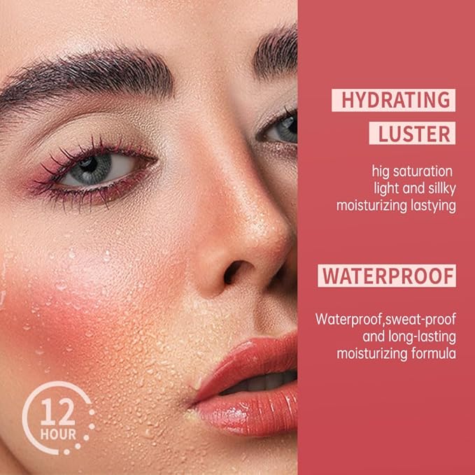 Matte Creamy Lipstick for Women, Long Lasting Waterproof Velvet Lipstick, Lip Stick Crayon Buildable Blendable Creamy Color, Moisturizing Longwear Lip Makeup 02#