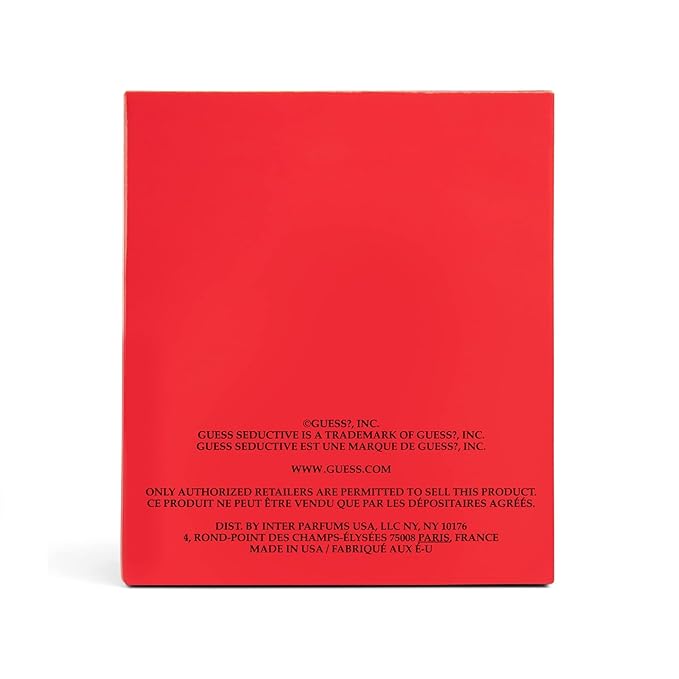 Guess Seductive Red Women/Femme Eau de Toilette Perfume Spray For Women, 1.7 Fl. Oz.