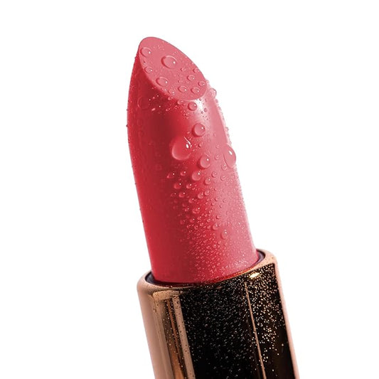 YENSA Vibrant Silk Hydrating Lip Stick - Long Lasting Lipstick with Hyaluronic Acid, Vitamin E & Super Oils - High Pigment Color & Semi Glossy Finish - Moisturizing Formula - Free Spirit (0.12 oz)