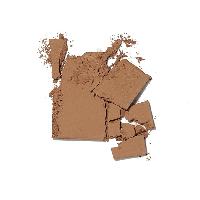 REINA REBELDE Canela On Your Face Finishing Powder | Enriched with Avocado and Rose Oil | Pressed Powder with Oil-Free Finish Long-lasting | Cruelty Free and Vegan Cinnamon shade