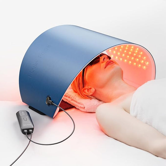 FDA Cleared Red Light Therapy for Face and Neck, 4 Modes LED Mask Light Therapy, Blue Infrared Red Light Therapy Mask for Face, PDT Photons Facial Skin Care Device