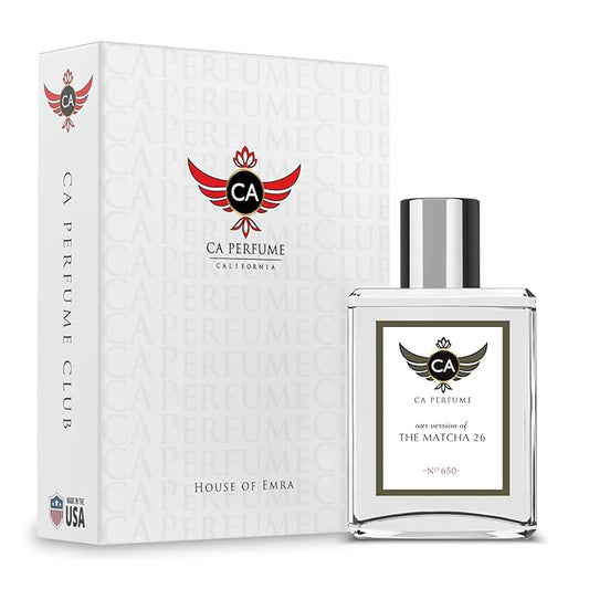 CA Perfume Impression of The Matcha 26 for Women and Men Long Lasting Unisex Fragrance Eau De Parfum 1.7 Fl Oz 50ml