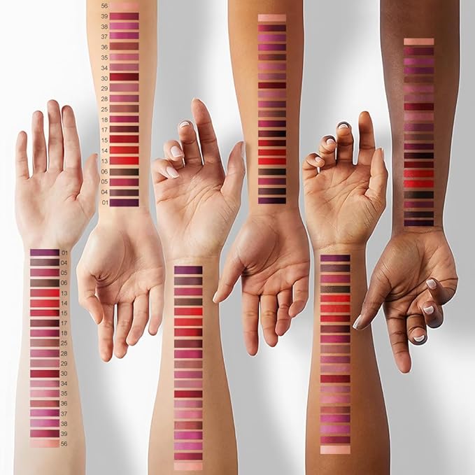 Kaely 2-in-1 Matte Lipstick and Lip Liner, Liquid Lip Stain Makeup for women Long Lasting Waterproof Smudge Proof, labiales matte mate larga duracion listip 24 hours originales, 25 Brown