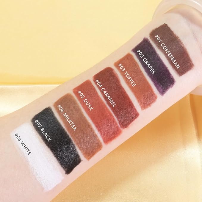 AMY'S DIARY Mocha Matte Crayon Lipstick Lip Makeup, Precision Tip Matte Lip Crayon, Longwear Up To 24Hrs, Lead The Way,Smudge Waterproof for Women Smudge Waterproof for Women (4#, 1 pc)