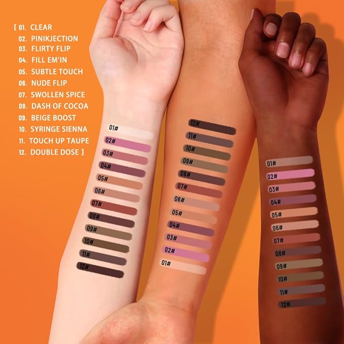 Retractable Lip Liner Pencil for Shaping & Sculpting Lips,Creamy Matte Gel Crayon Lip Liner Pencil delineador de labios,Long Lasting Waterproof Lipstick LipLiner (05#, 1 Count (Pack of 1))