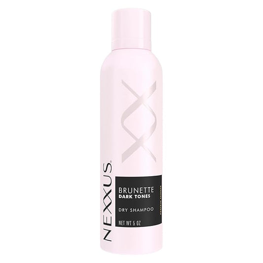 Nexxus Brunette Dry Shampoo For Dark Tones, 72 Hour Freshness, No Dull Residue with FLEXX-ADAPT Technology 5 Fl Oz