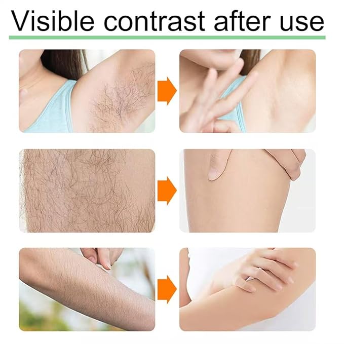 Wax Strips 60 Strips body wax strips Wax Strips for Hair Removal Facial Hair Removal for Women Waxing Kit for Face, Body, Arms, Legs, Chest, Back, Bikini & Brazilian 6 bagsCalming Oil Wipes (60)